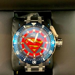 Limited edition DC comics superman Invicta watch